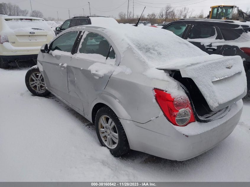 2014 CHEVROLET SONIC LT AUTO - 1G1JC5SH7E4183613