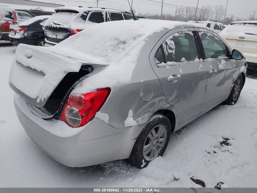 2014 CHEVROLET SONIC LT AUTO - 1G1JC5SH7E4183613