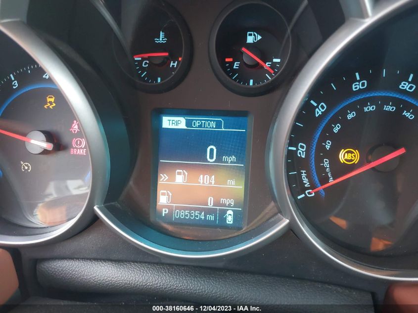 2014 CHEVROLET CRUZE 2LT AUTO - 1G1PE5SB1E7396118