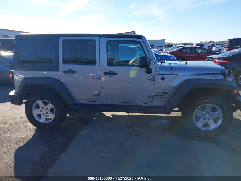 2015 JEEP WRANGLER UNLIMITED SPORT - 1C4BJWDG4FL682128