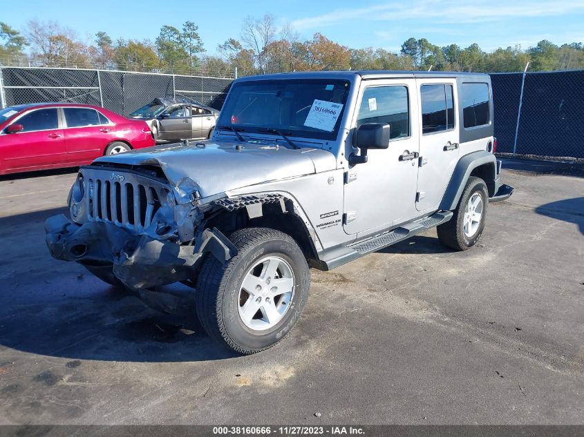 2015 JEEP WRANGLER UNLIMITED SPORT - 1C4BJWDG4FL682128