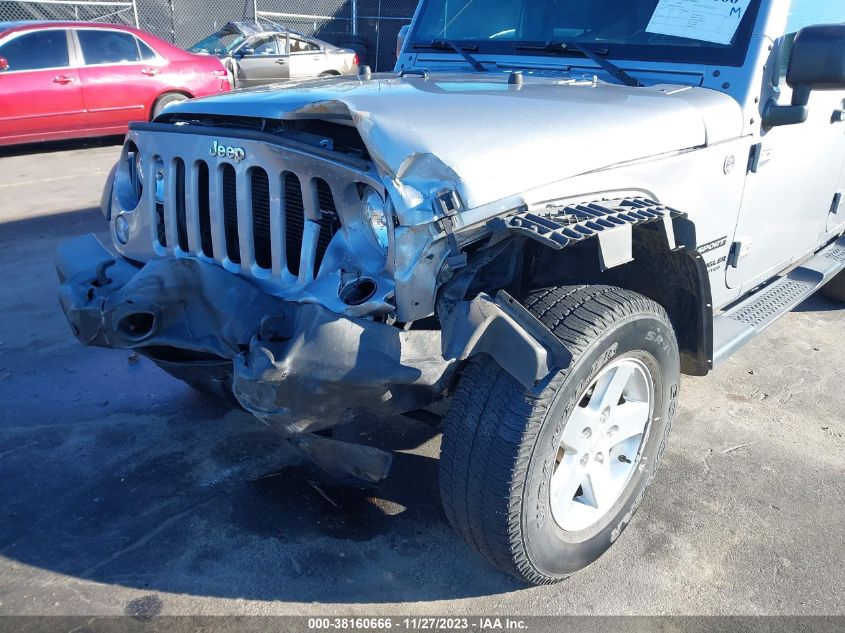 2015 JEEP WRANGLER UNLIMITED SPORT - 1C4BJWDG4FL682128