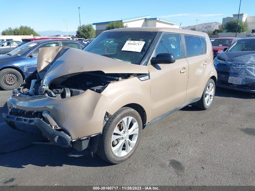 2015 KIA SOUL + - KNDJP3A53F7138935