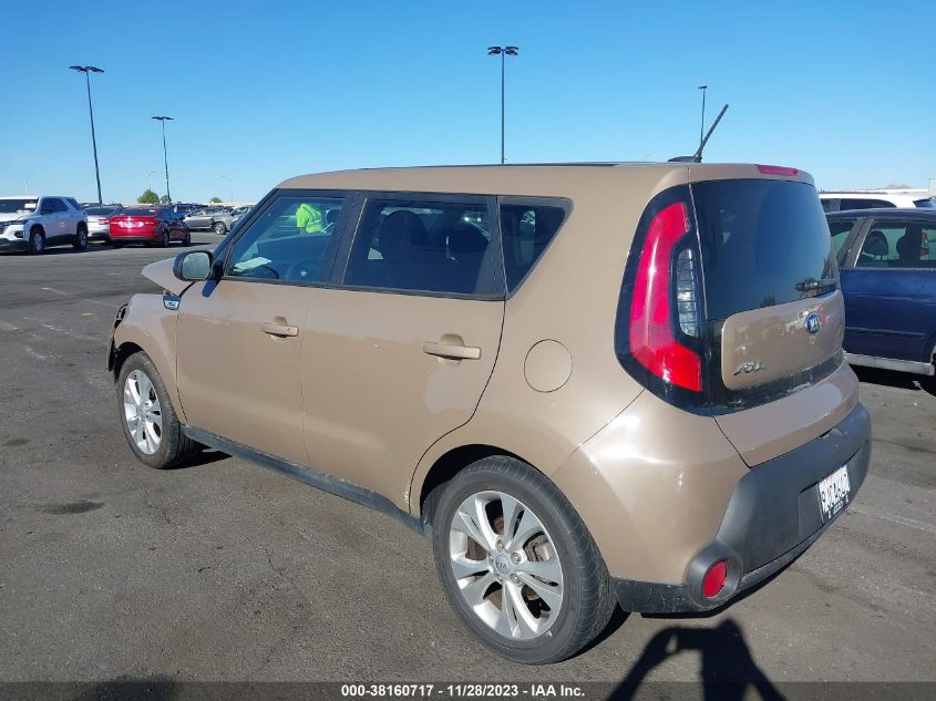 2015 KIA SOUL + - KNDJP3A53F7138935