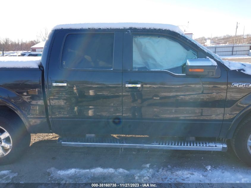 2014 FORD F-150 LARIAT - 1FTFW1EF5EFC28639