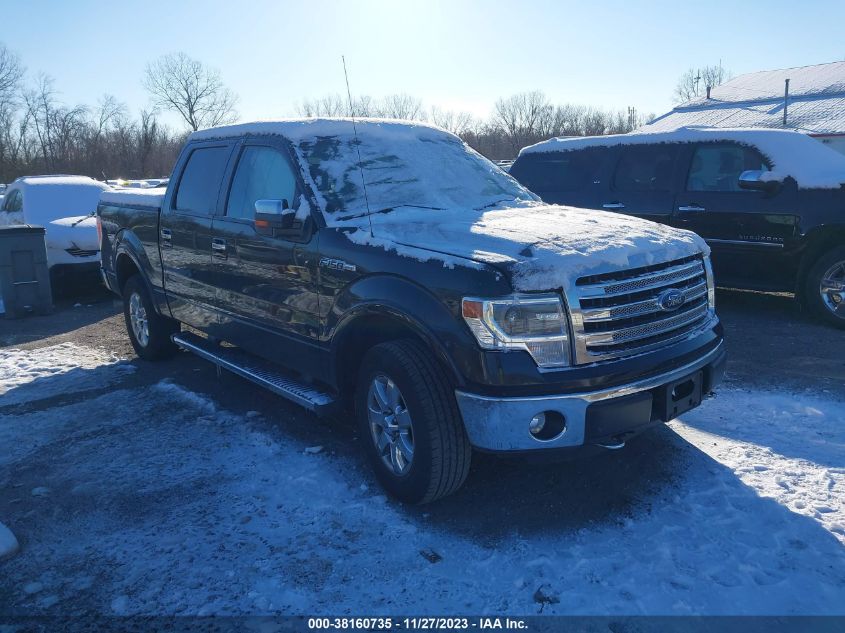 2014 FORD F-150 LARIAT - 1FTFW1EF5EFC28639