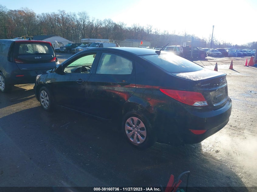 VIN KMHCT4AE2HU353166 2017 HYUNDAI ACCENT SE