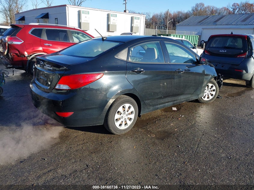 VIN KMHCT4AE2HU353166 2017 HYUNDAI ACCENT SE