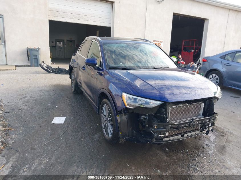 WA1AUCF35N1040145 AUDI Q3 PREMIUM 40 TFSI QUATTRO 2022