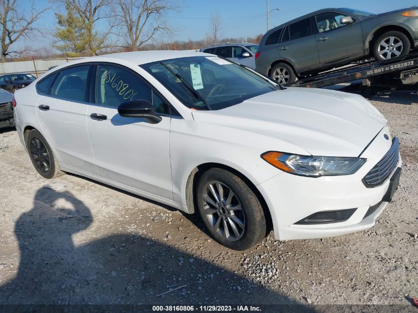 2017 FORD FUSION SE - 3FA6P0H74HR381747