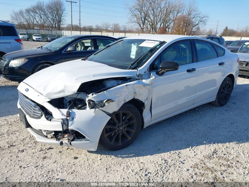 2017 FORD FUSION SE - 3FA6P0H74HR381747