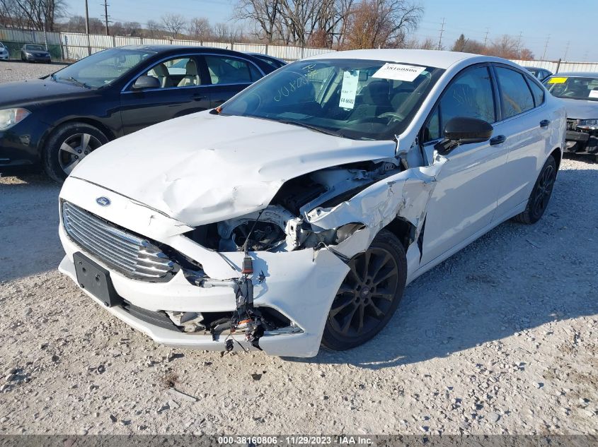 2017 FORD FUSION SE - 3FA6P0H74HR381747