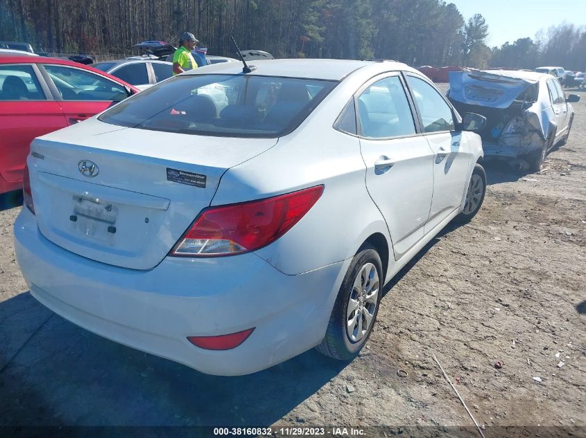 2016 HYUNDAI ACCENT SE - KMHCT4AE4GU074946