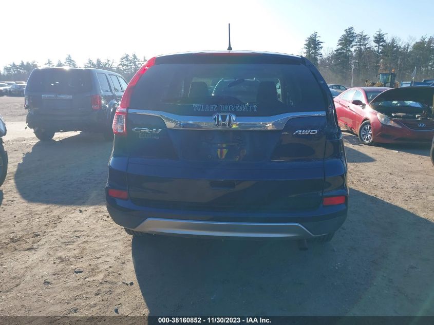 2016 HONDA CR-V EX - 5J6RM4H58GL079102
