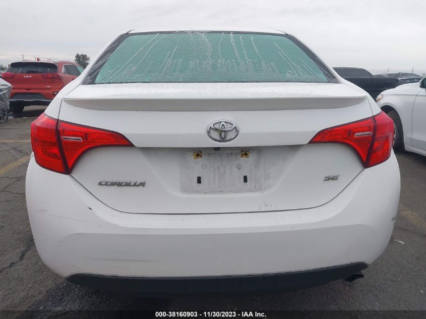 2017 TOYOTA COROLLA SE - 2T1BURHE2HC802925