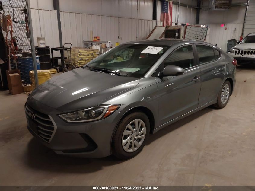 2018 HYUNDAI ELANTRA SE - KMHD74LFXJU453164