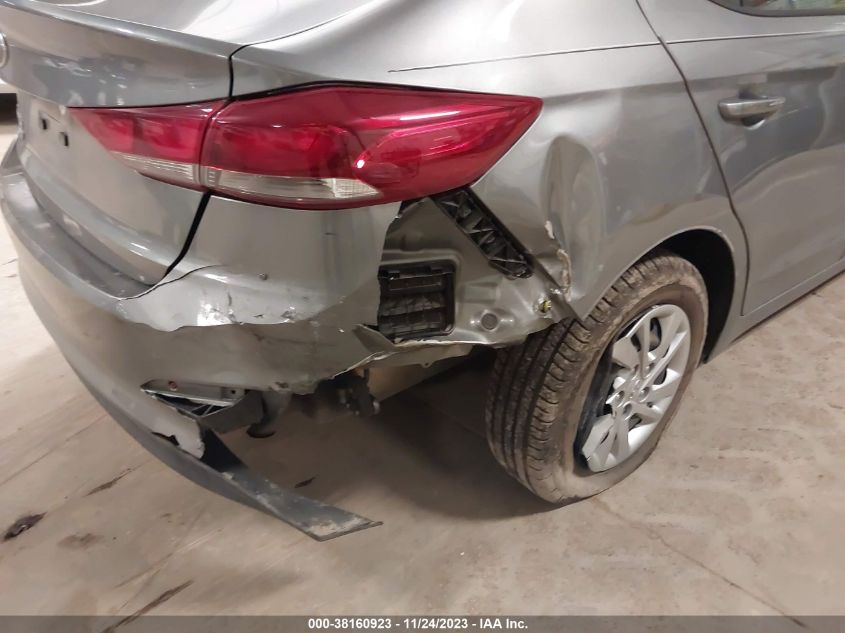 2018 HYUNDAI ELANTRA SE - KMHD74LFXJU453164