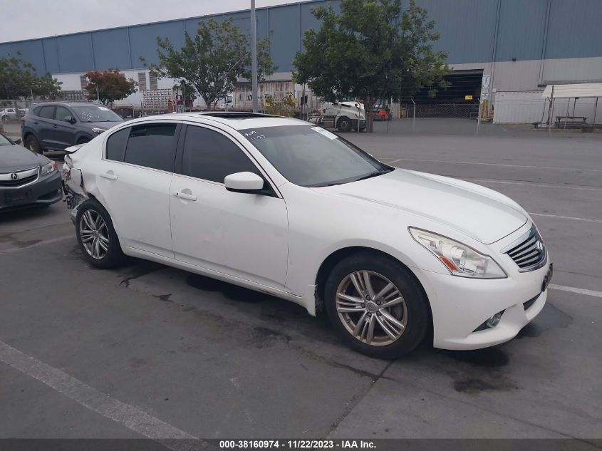 2013 INFINITI G37 JOURNEY - JN1CV6AP1DM306252