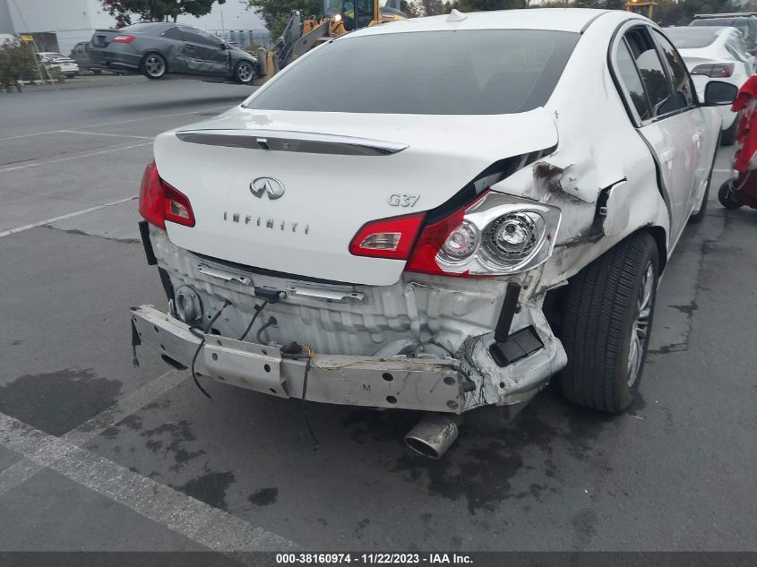 2013 INFINITI G37 JOURNEY - JN1CV6AP1DM306252