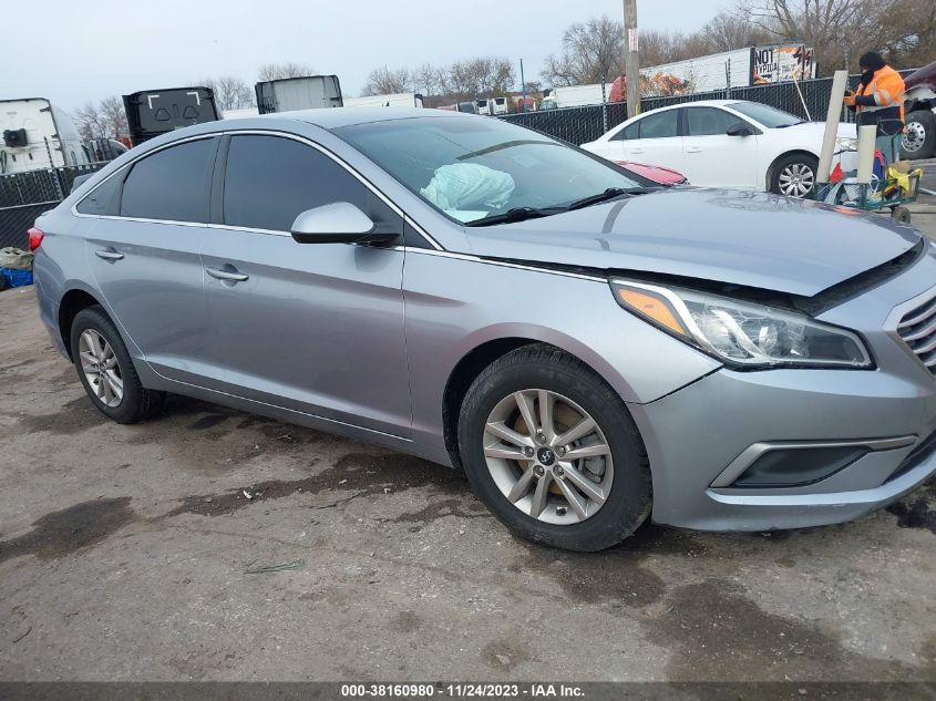 2017 HYUNDAI SONATA 2.4L - 5NPE24AF6HH537531