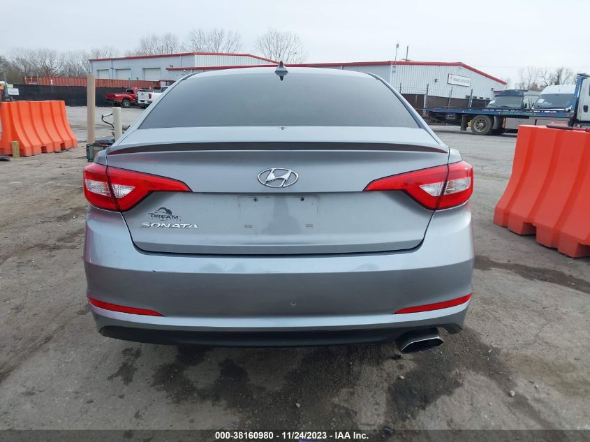 2017 HYUNDAI SONATA 2.4L - 5NPE24AF6HH537531