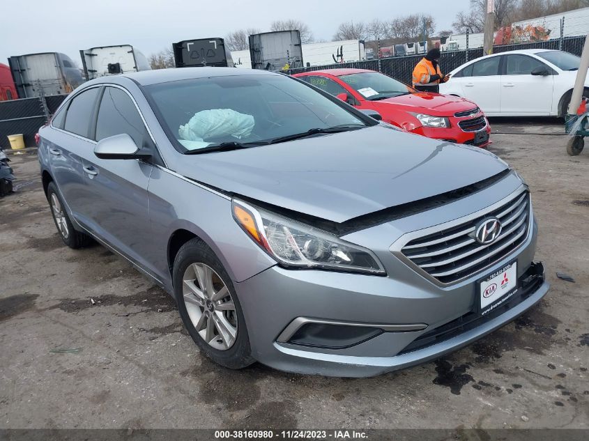 2017 HYUNDAI SONATA 2.4L - 5NPE24AF6HH537531