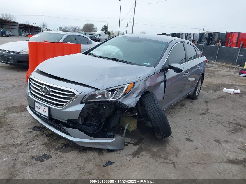 2017 HYUNDAI SONATA 2.4L - 5NPE24AF6HH537531