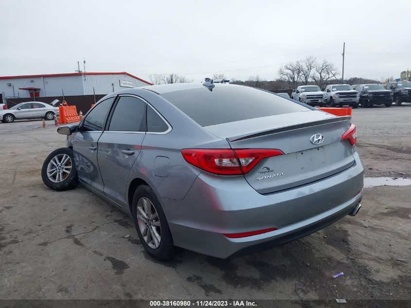 2017 HYUNDAI SONATA 2.4L - 5NPE24AF6HH537531