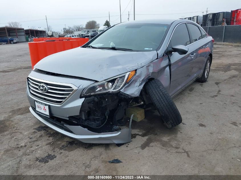 2017 HYUNDAI SONATA 2.4L - 5NPE24AF6HH537531