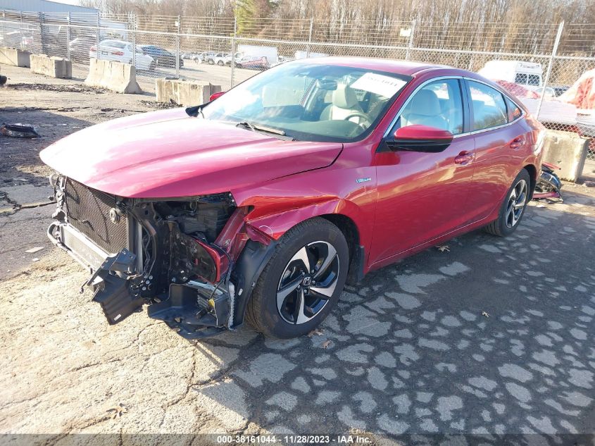 2022 HONDA INSIGHT EX - 19XZE4F57NE007125