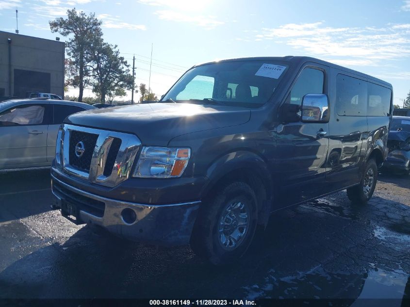 2018 NISSAN NV PASSENGER NV3500 HD SL V8 5BZAF0AAXJN852239