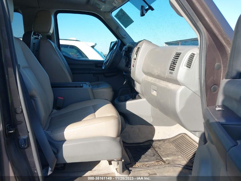 2018 NISSAN NV PASSENGER NV3500 HD SL V8 5BZAF0AAXJN852239