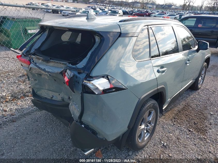 2022 TOYOTA RAV4 XLE HYBRID - JTMRWRFV8ND566601