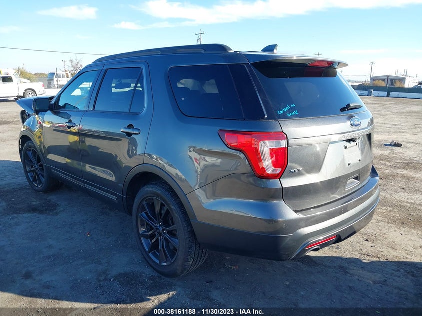 VIN 1FM5K7D84HGC85650 2017 FORD EXPLORER XLT