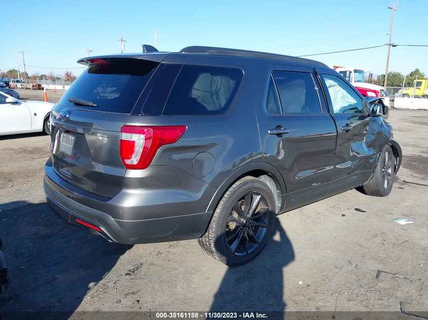 VIN 1FM5K7D84HGC85650 2017 FORD EXPLORER XLT