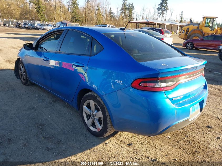 2015 DODGE DART SXT - 1C3CDFBB5FD378601