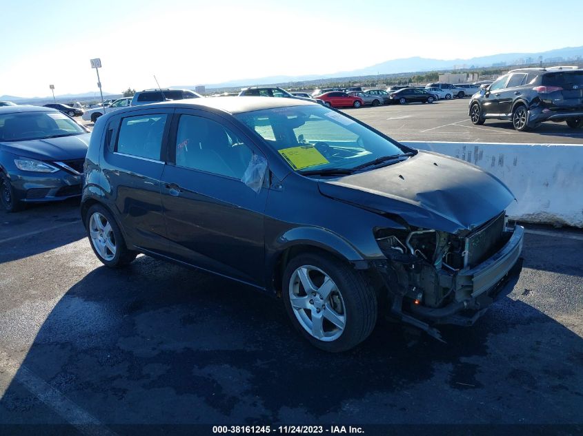 2014 CHEVROLET SONIC LTZ AUTO - 1G1JE6SB3E4129219