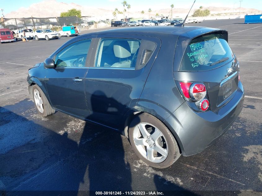 2014 CHEVROLET SONIC LTZ AUTO - 1G1JE6SB3E4129219