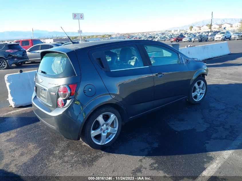 2014 CHEVROLET SONIC LTZ AUTO - 1G1JE6SB3E4129219