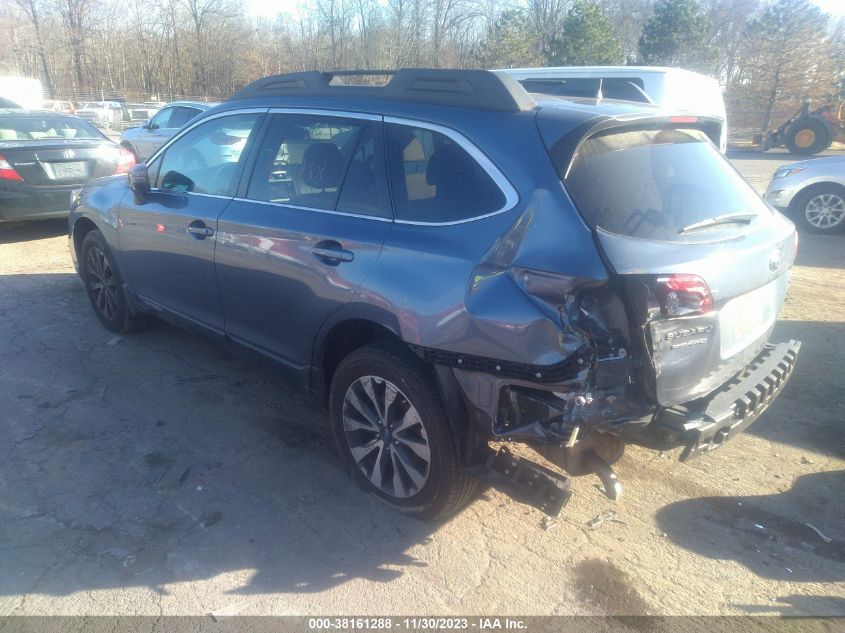 2017 SUBARU OUTBACK 2.5I LIMITED - 4S4BSAKC1H3331756
