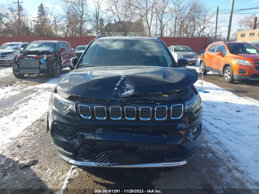 2022 JEEP COMPASS LIMITED 4X4 - 3C4NJDCB2NT195584