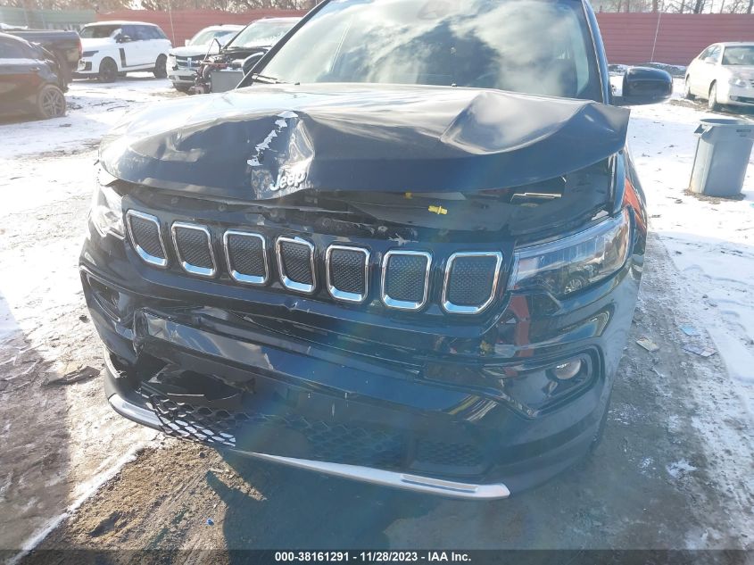 2022 JEEP COMPASS LIMITED 4X4 - 3C4NJDCB2NT195584