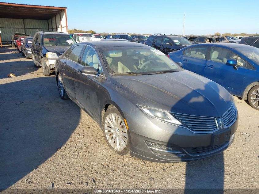 2016 LINCOLN MKZ - 3LN6L2G99GR626850