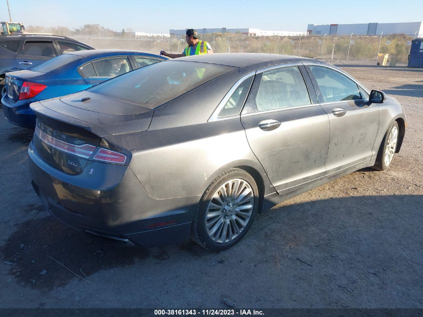 2016 LINCOLN MKZ - 3LN6L2G99GR626850