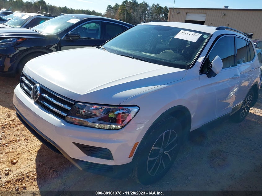 VIN 3VV2B7AX9MM005368 2021 VOLKSWAGEN TIGUAN SE/SE R-LINE BLACK/SEL