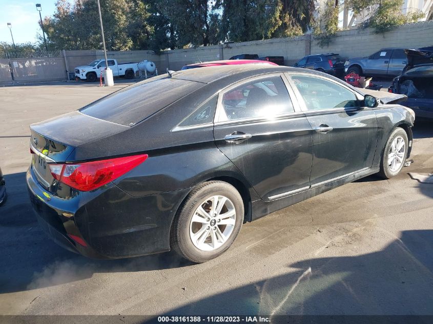 2014 HYUNDAI SONATA GLS - 5NPEB4AC3EH908128