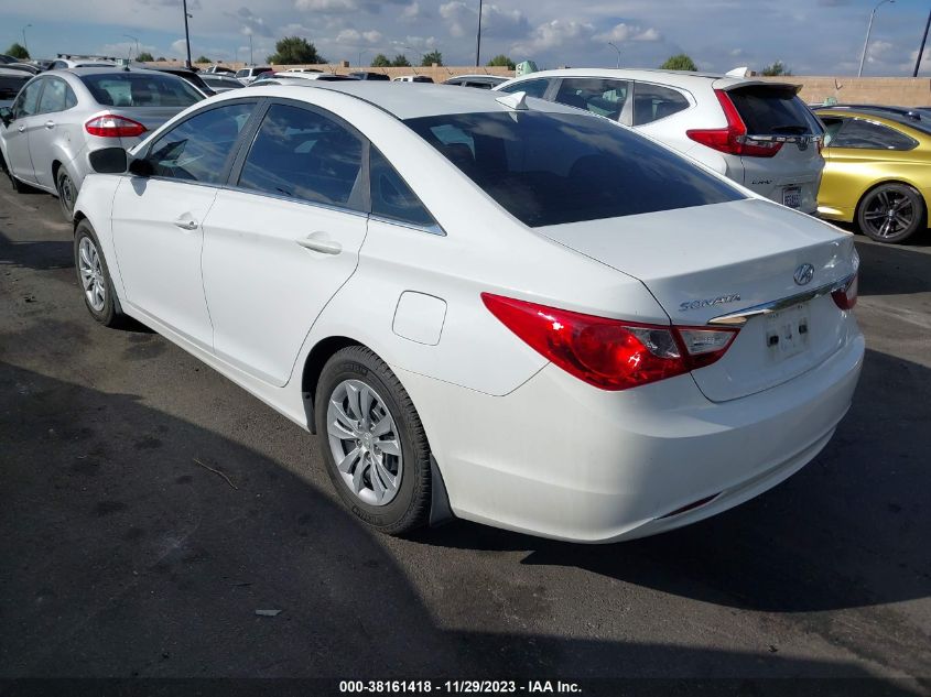 2013 HYUNDAI SONATA GLS - 5NPEB4AC5DH556183