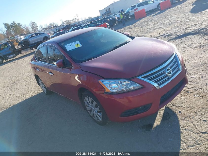 2014 NISSAN SENTRA FE+ S/FE+ SV/S/SL/SR/SV - 3N1AB7AP4EL643614