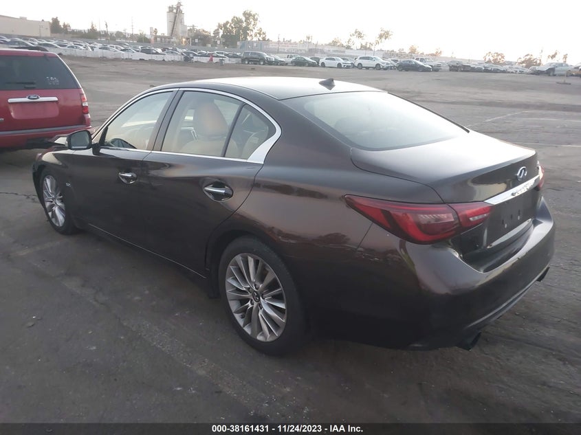 VIN JN1EV7AP4LM200312 2020 INFINITI Q50 LUXE