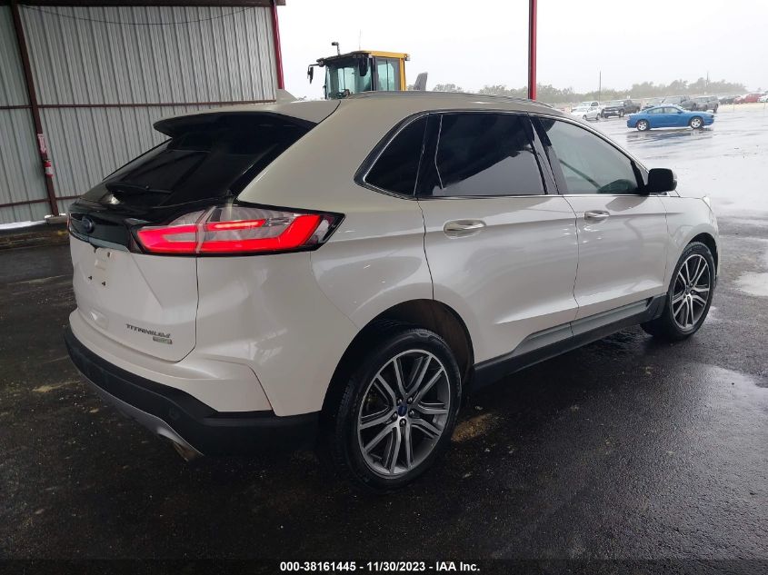2019 FORD EDGE TITANIUM - 2FMPK3K96KBB87618